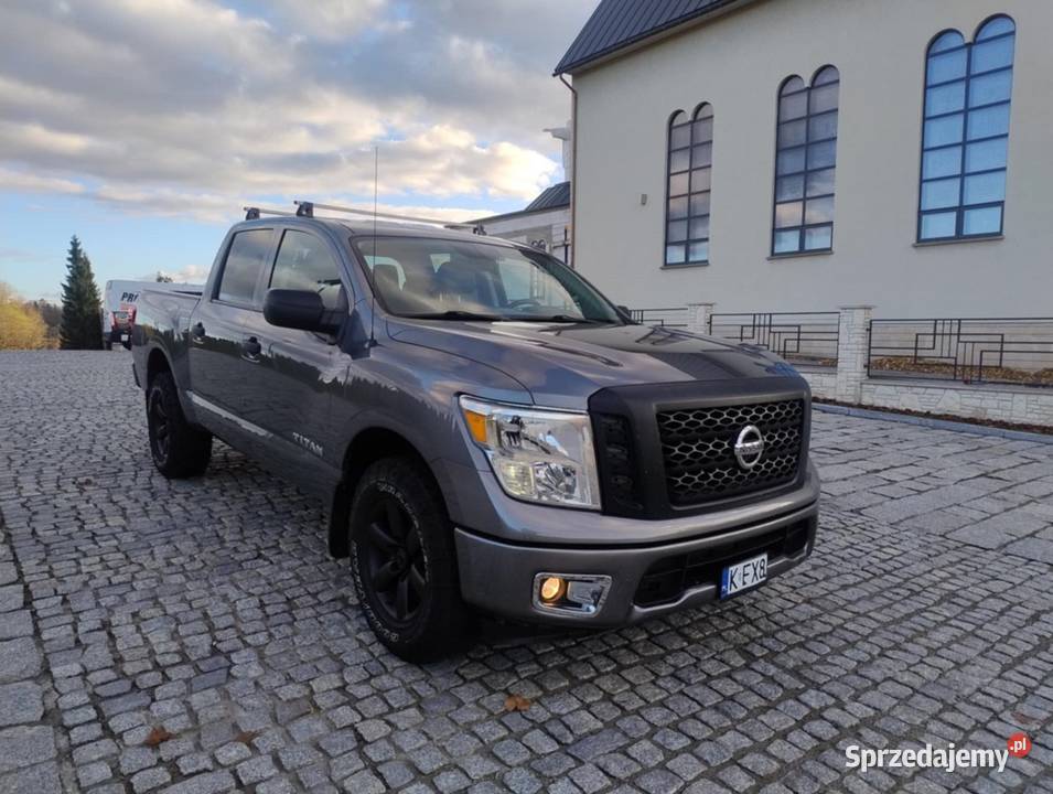 NISSAN TITAN 57 BENZYNA NOWY GAZ SUPER STAN Myślenice
