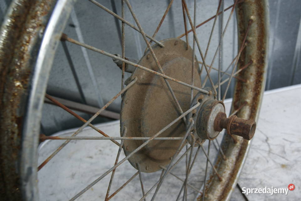 DKW RT 125 KOŁO PRZÓD DKW RT 175 Motocyklowe śląskie Rybnik