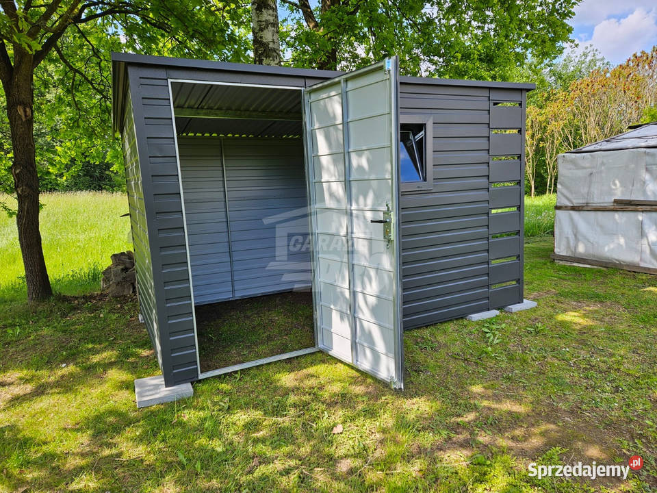 Schowek Domek Ogrodowy 3x2 wiata 05x2 drzwi okno Lubin