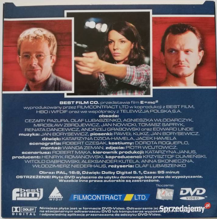 Emc2 DVD Olaf Lubaszenko Cezary Pazura Jan DVD
