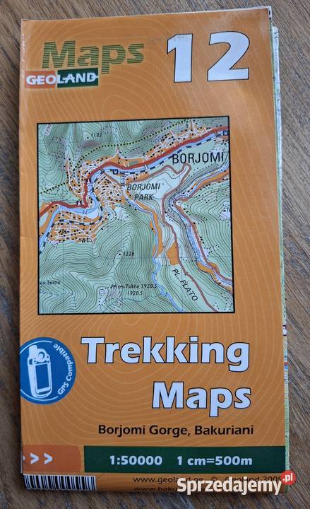 GruzjaTrekking Maps 15000 Borjomi Gorge
