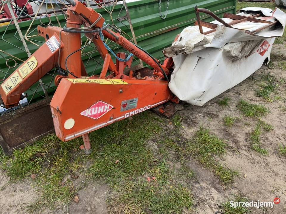 Kosiarka dyskowa Kuhn gmd 600 Claas Krone Pozostałe Śrem