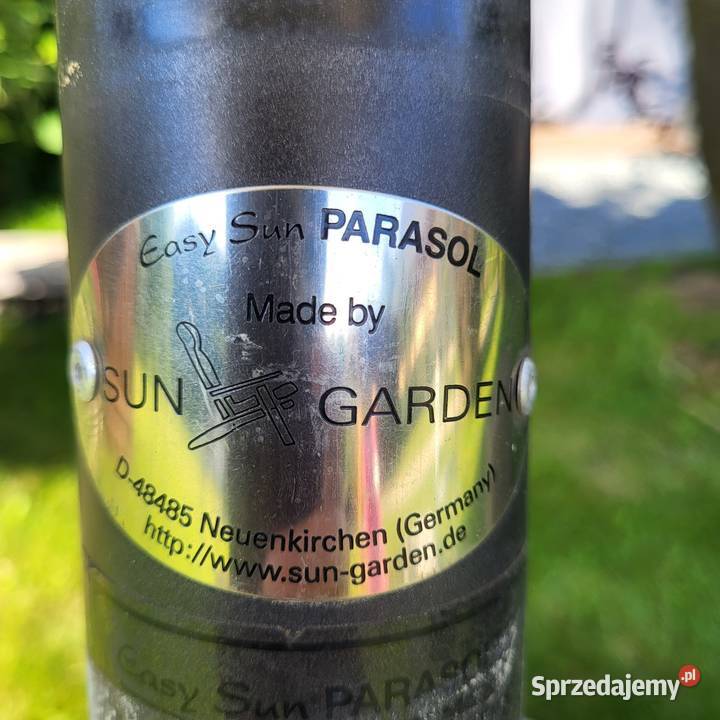 Elegancki parasol ogrodowy beżowy Parasole ogrodowe Kłodzko sprzedam