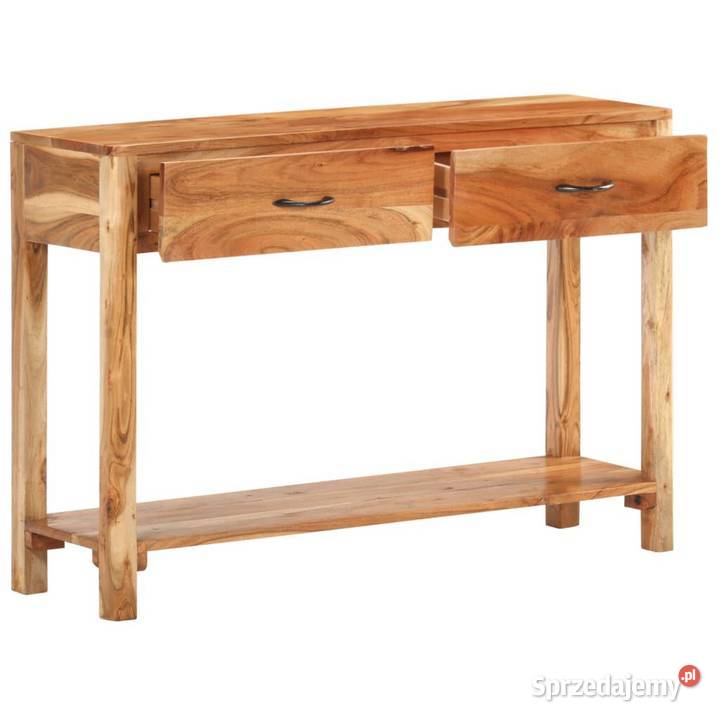 vidaXL Szafka 110x30x75 lite drewno