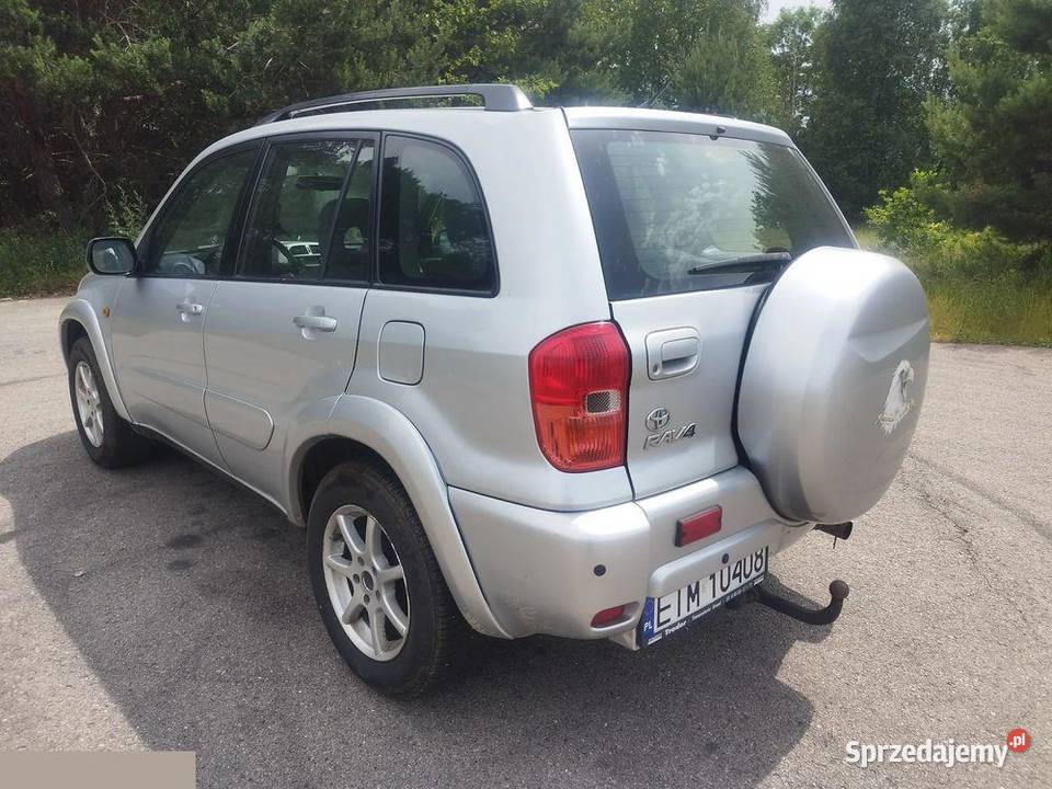 Toyota RAV4 20 VVTi 4x4 150 2003r Ładne i 150KM świętokrzyskie Tomaszów