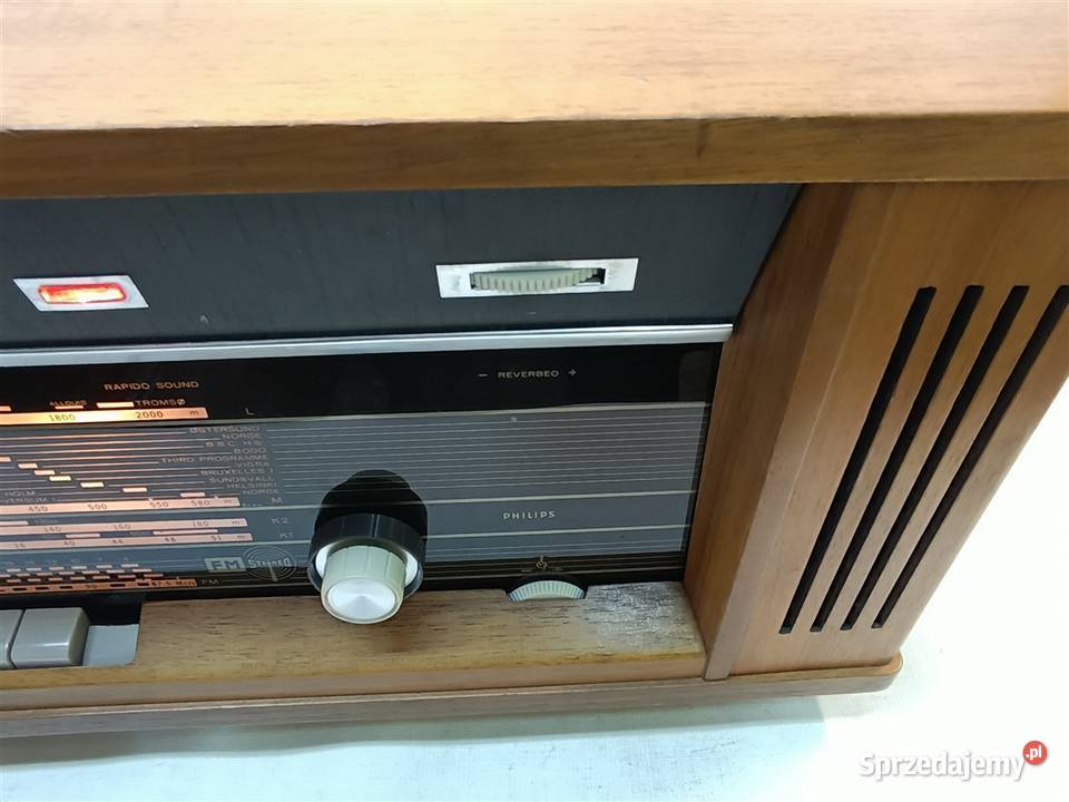 Radio lampowe Philips B7X44A 19 stereo Tarnobrzeg sprzedam