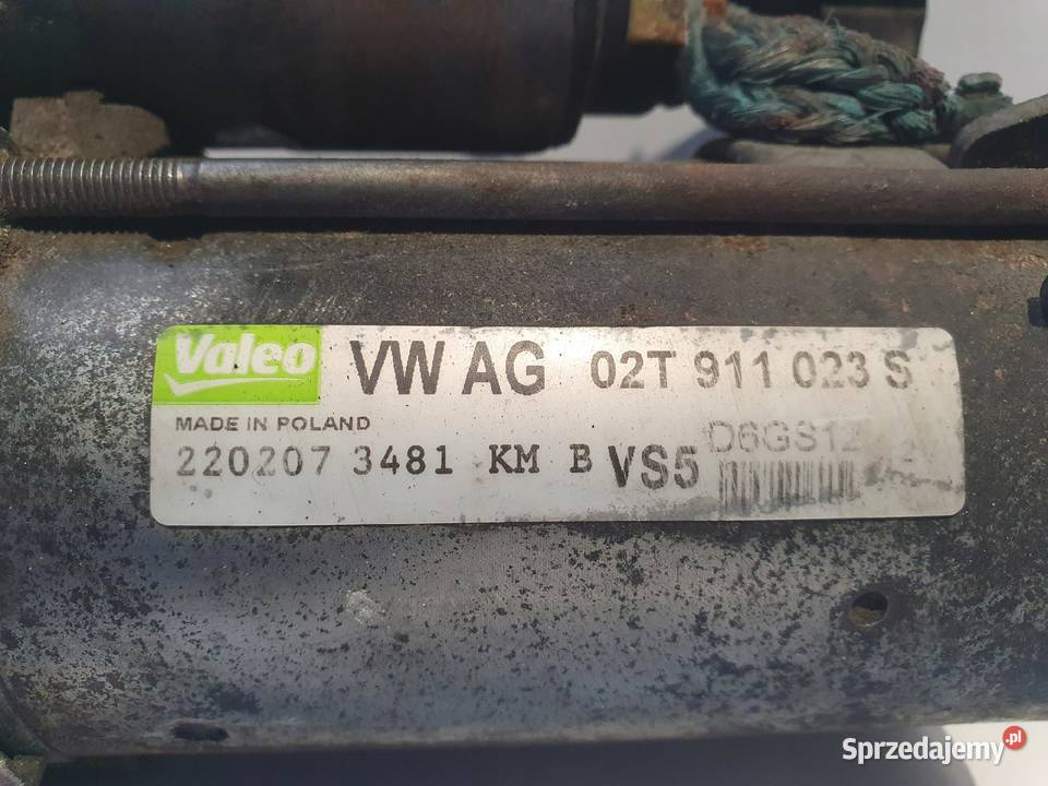 ROZRUSZNIK Skoda Fabia II 14 16V 02T911023S Chełm