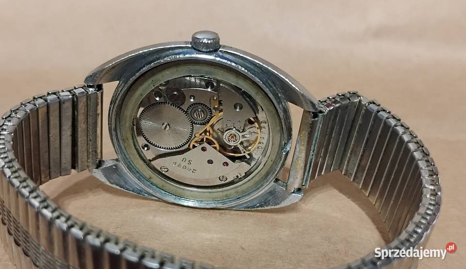 Zegarek Męski Wostok 17 JEWELS 2409 srebna Męskie Męskie Opole