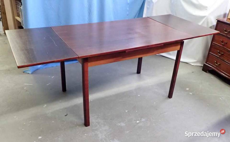 Stół rozkładany duży 120200 przykręcane nogi PRL Warszawa