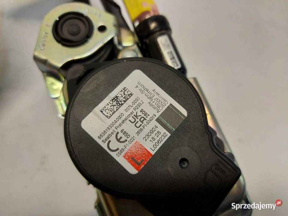 VW ID4 11A 2024r SUV 5D PAS BEZPIECZEŃSTWA LEWY