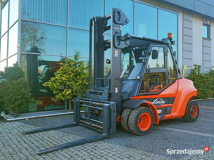 Wózek widłowy Linde H80D02900 duplex 405 m diesel Wózki widłowe Motoryzacja sprzedam