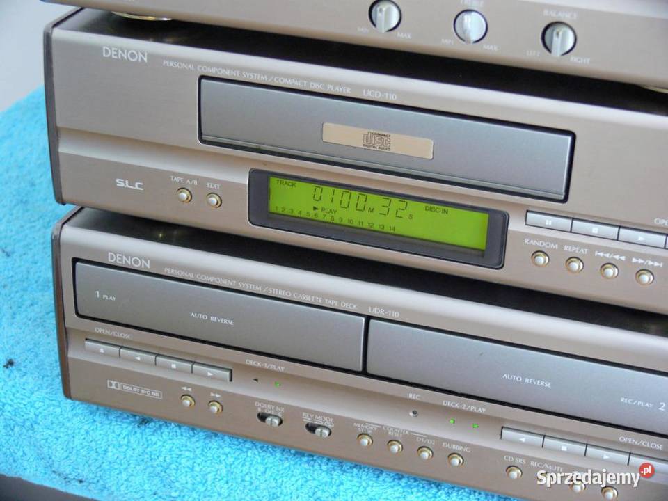 Wieża Denon UDR110 4 segmenty mocna WYSYŁKA Jasło sprzedam