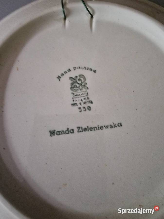Fajansowe talerze Polanica-Zdrój