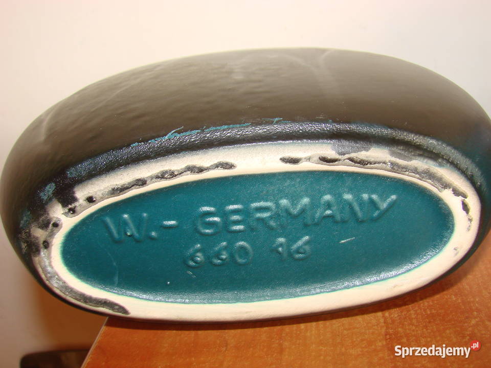 WGermany wazon Porcelana i szkło Pruszcz Gdański