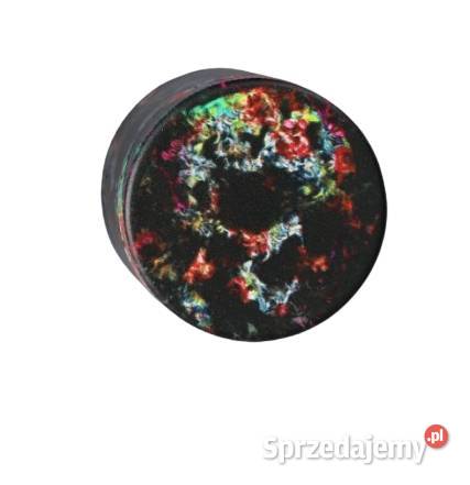 Metalowy Młynek do Tytoniu Suszu Czarny z Czachą Ostrowy nad Okszą