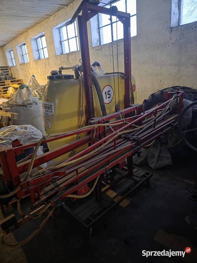 Opryskiwacz Pilmet zawieszany 400l 12m 4 głowice Aleksandrów Kujawski
