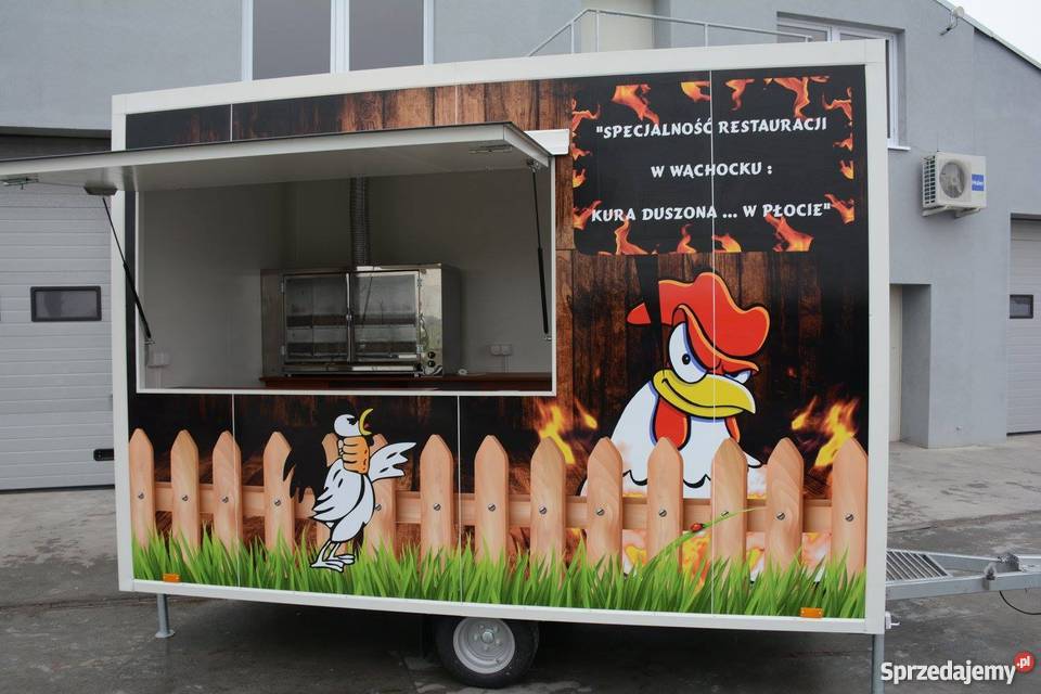 Przyczepa gastronomiczna EPINO wielkopolskie Ponin sprzedam