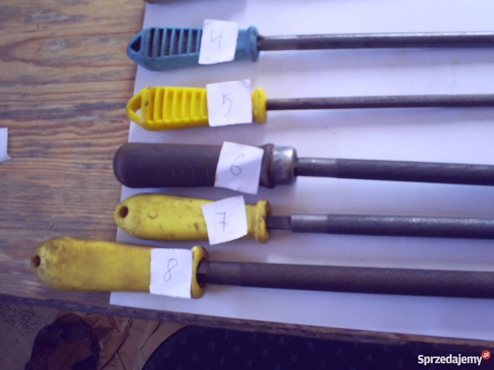 Pilniki do metalu lubelskie Krasnystaw sprzedam