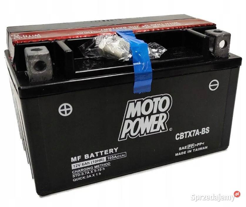 Akumulator motocyklowy MotoPower CBTX7ABS sprzedam