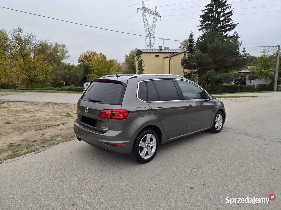 VW Golf Sportsvan 2014r 20D 150 Automat Mały Góra Puławska