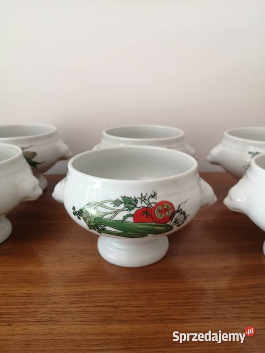 Bulionówki porcelanowe Seltmann Weiden vintage Toruń