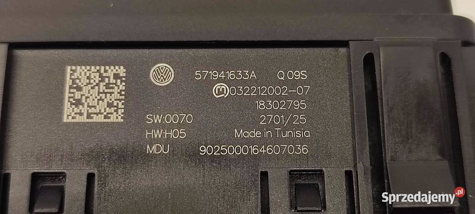 VW TAYRON PRZEŁĄCZNIK ŚWIATEŁ 571941633A dolnośląskie