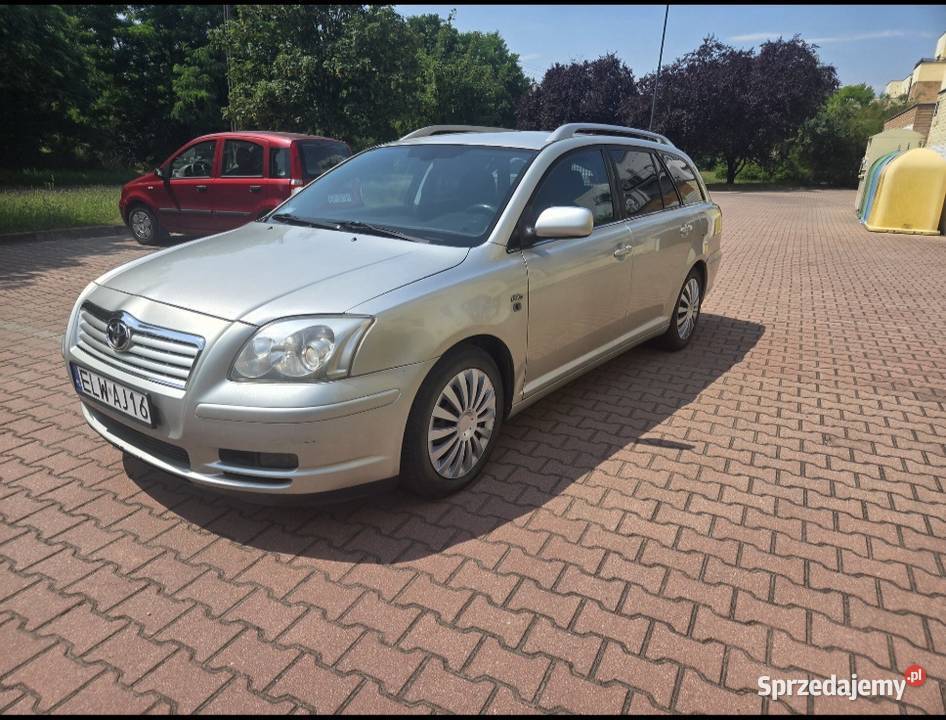 Toyota Avensis 20 Diesel 2005 długie opłaty Łódź