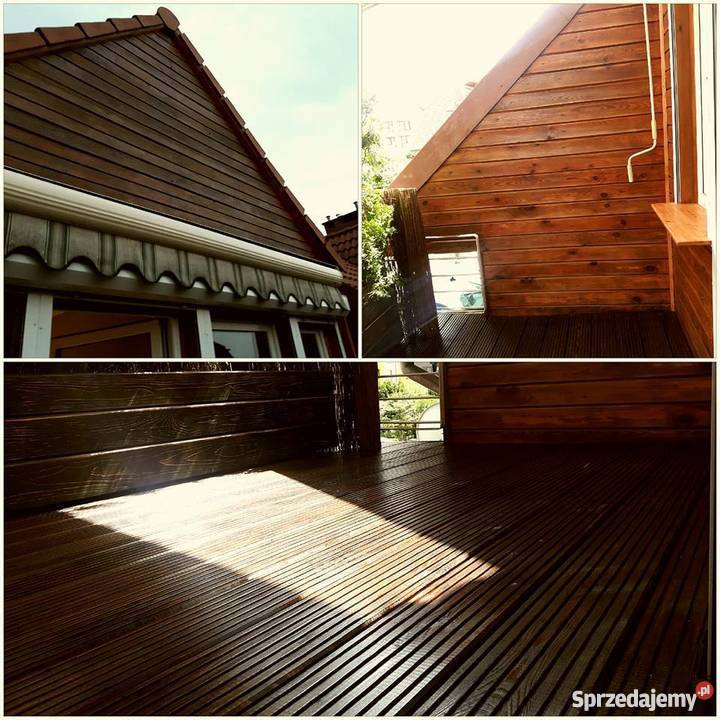 Tarasy drewniane modrzew płoty pergole wiaty Jelenia Góra