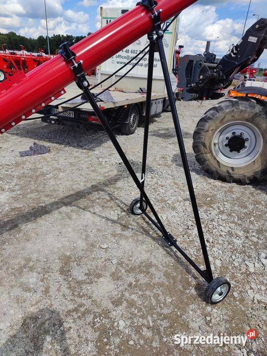 Przenośnik ślimakowy POM Augustów T2062 napęd Zboża Rzędziany