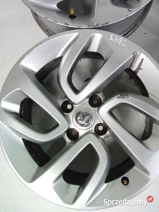L482 FELGI ALUMINIOWE OPEL CORSA F 4X108 16X65J Średnica 16" Opole Lubelskie