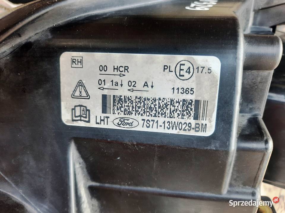 LAMPA reflektor Ford MONDEO 4 prawa lewa EUROPA osobowe małopolskie Nowy Sącz
