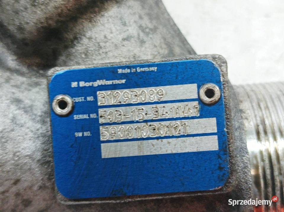ZAWÓR PODCIŚNIENIA 31293089 24 D Volvo XC 70 III sprzedam