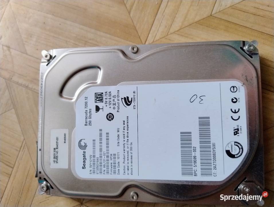 Dyski twarde HDD 40GB80GB250GB do PC kujawsko-pomorskie Bydgoszcz sprzedam