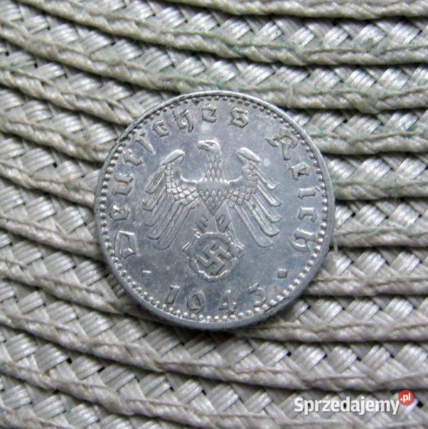 Niemcy 50 Reichspfennig 1943r A Kalisz