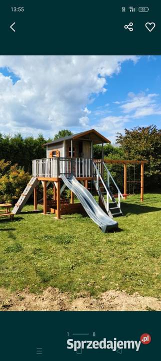 Domek plac zabaw Małpi Gaj ślizg 3 m Bliżyn