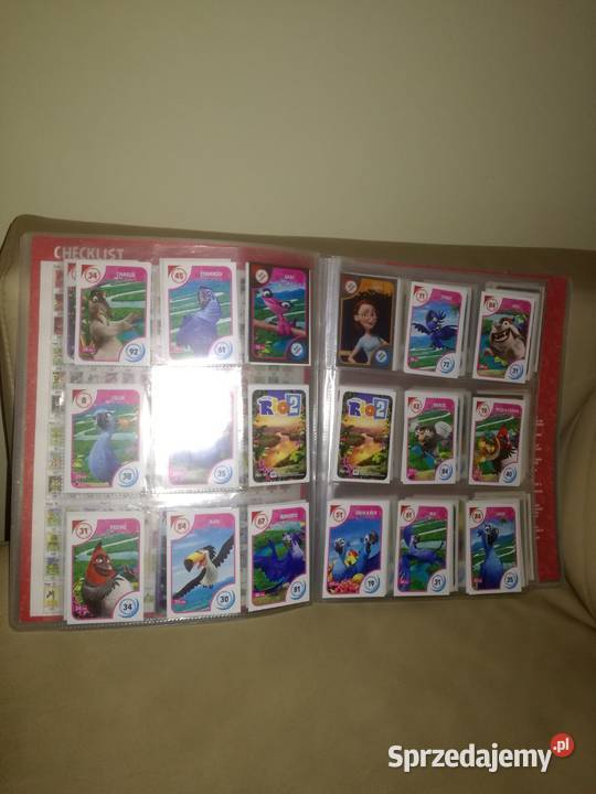 Karty kolekcjonerskie z filmu Rio 2 Warszawa