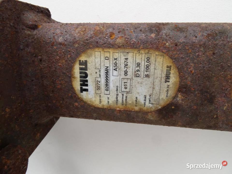 HAK HOLOWNICZY BELKA KULA WIĄZKA MODUŁ THULE VW sprzedam