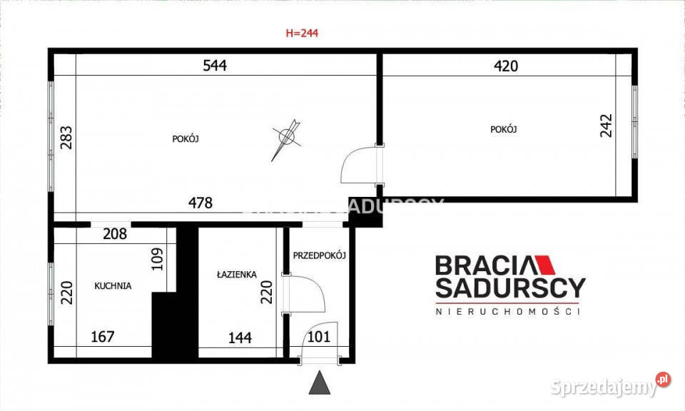 Mieszkanie na sprzedaż 346m 2pokojowe Kraków blok