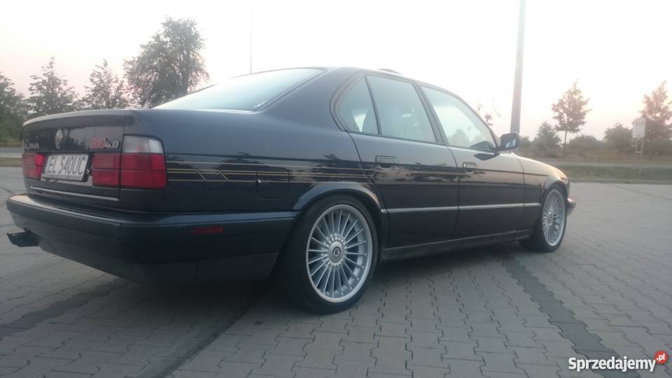 BMW E34 540 okazja ALPINA BBS wspomaganie kierownicy Łódź sprzedam