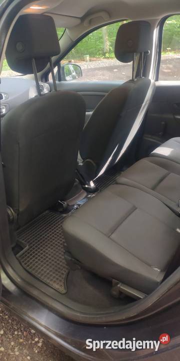 Renault Grand Scenic 3 benzynaLPG 7 osobowy welurowa tapicerka Chojnice