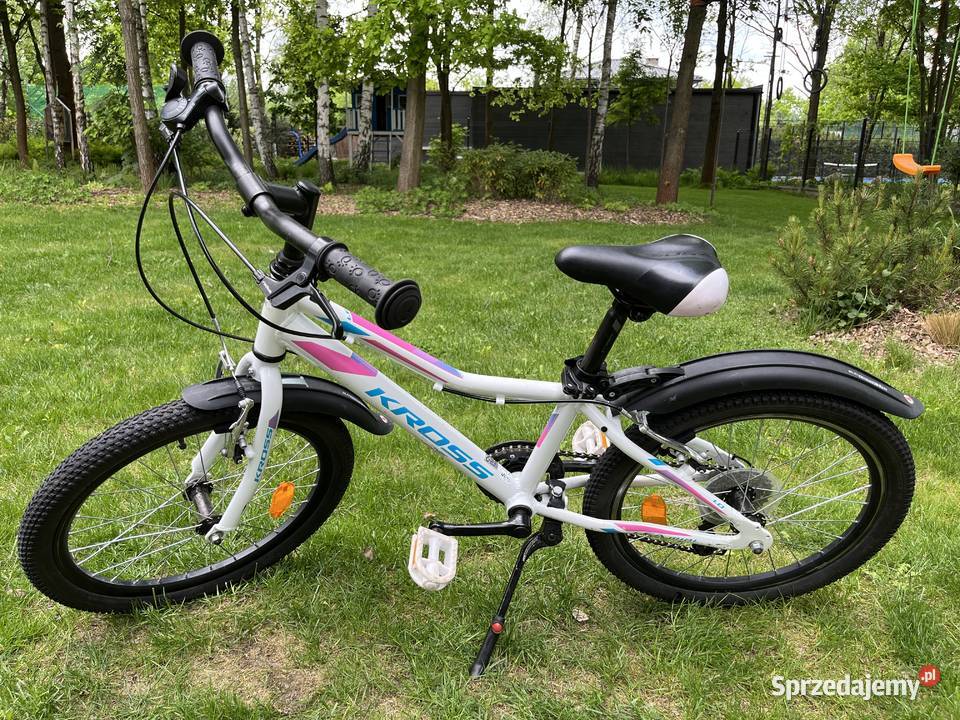 Rower dziecięcy Kross Lea Mini 20 biały stan Łódź