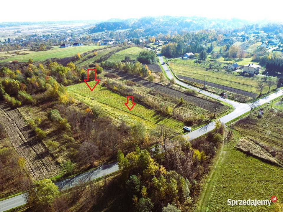 Działka budowlana z WZ Cieklin 2600m2 Sprzedaż