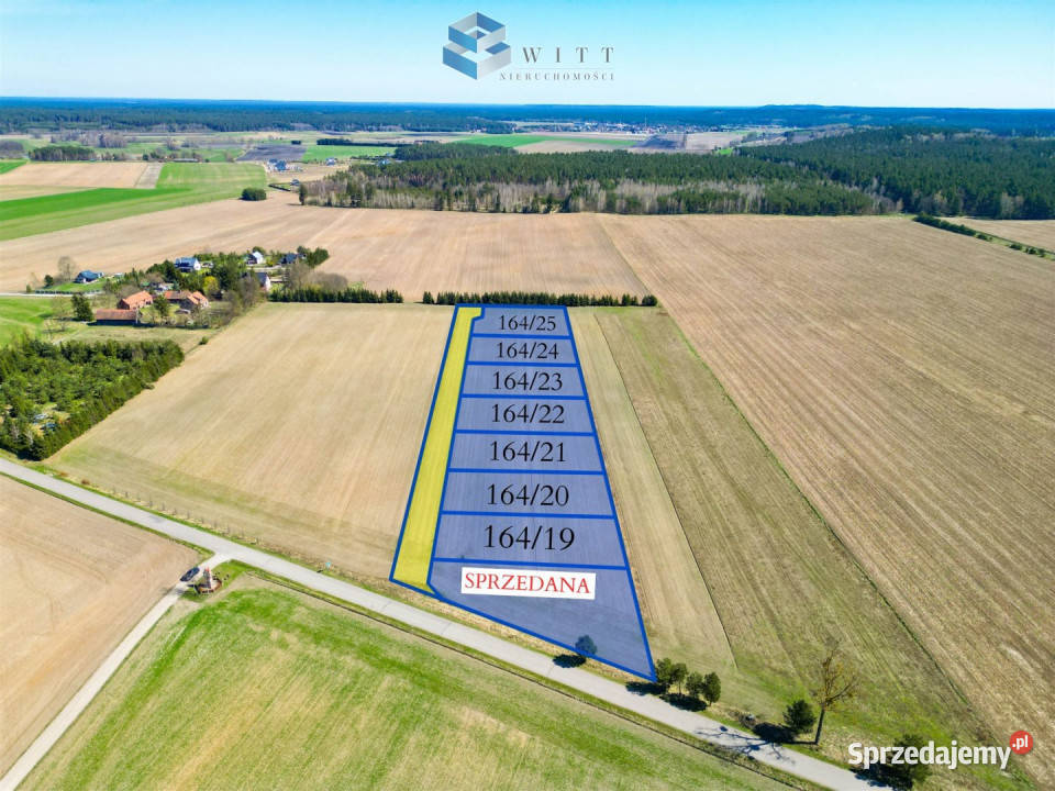 Działka 1680m2 Radomin warmińsko-mazurskie