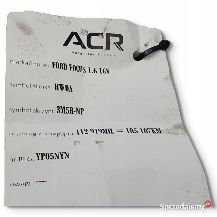 ALTERNATOR Ford Focus II C 16 16V oryginał Chełm sprzedam