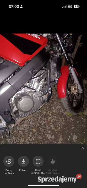Honda CBR 125 zamiana sportowy Motocykle, skutery, quady Lubin sprzedam