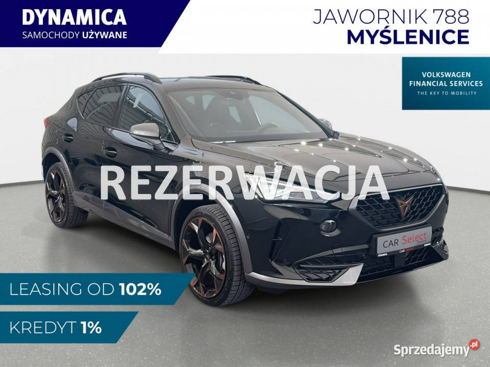 Cupra Formentor VAT 23 20TDI 150 DSG 4drive 2024 relingi dachowe małopolskie Myślenice