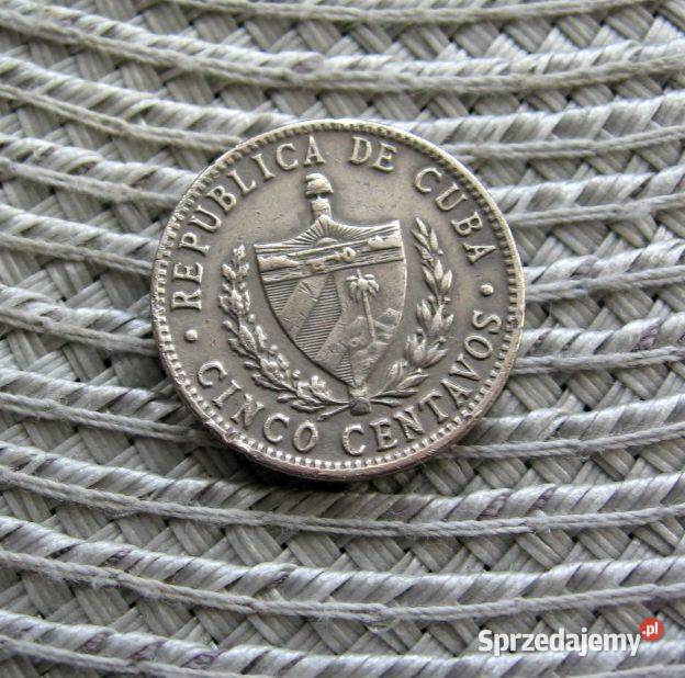 Kuba 5 Centavo 1961r Kalisz