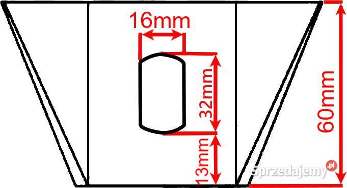 8x Uchwyt mocowania konsola skrzyni zabudowy Solec Kujawski sprzedam
