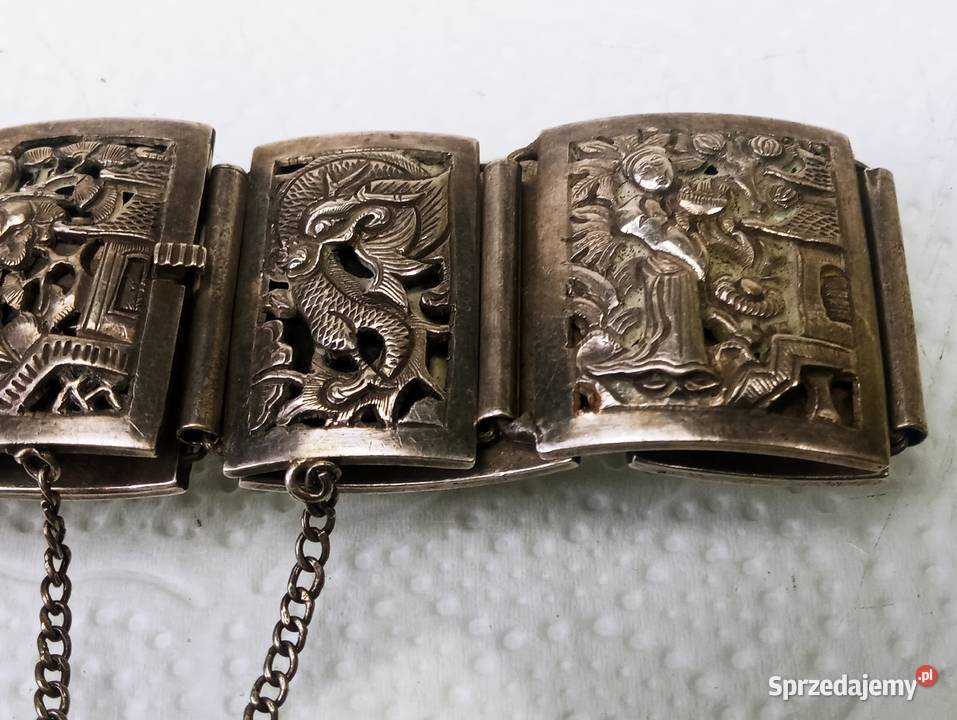 Bransoletka Srebro Chiny Srebro 925 19 w Nowa Sól