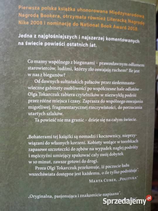 Tokarczuk Nobel literatura Bieguni książki mazowieckie Warszawa
